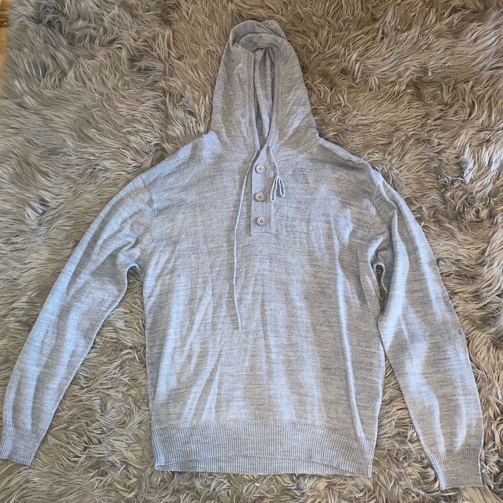 Mens gray sweater